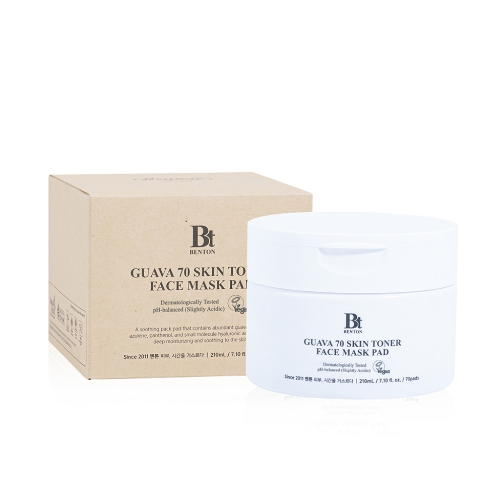 BENTON - Guava 70 Skin Toner Face Mask Pads